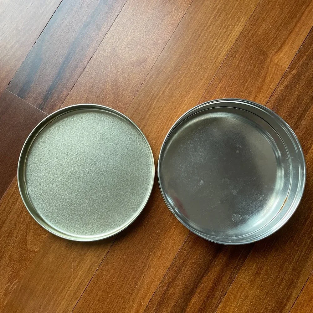 Two (2) Winter / Christmas Tins